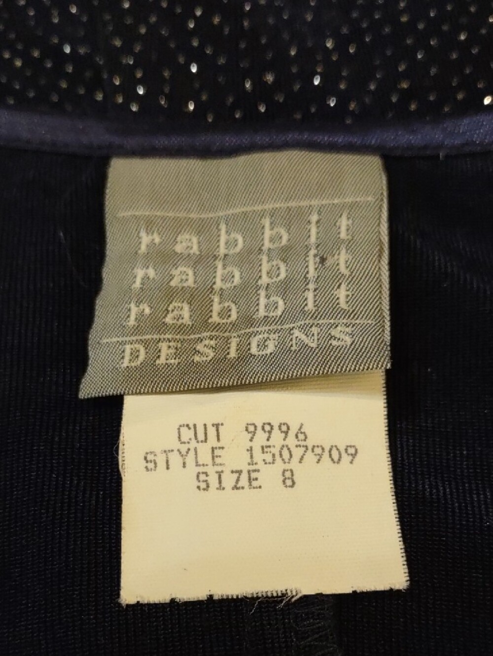Rabbit Rabbit Rabbit Sparkle Stretch Knit Dress - Picture 7 of 8